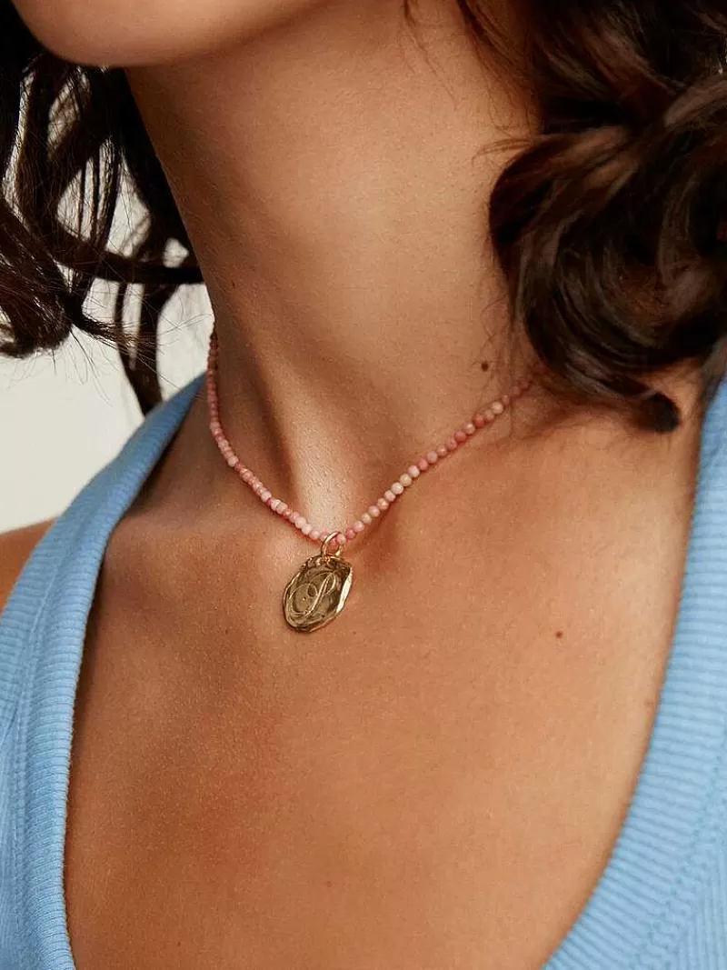 Aristocrazy Charms De Letras-Charm Artesanal De Plata 925 Banada En Oro Amarillo De 18K Con Inicial P