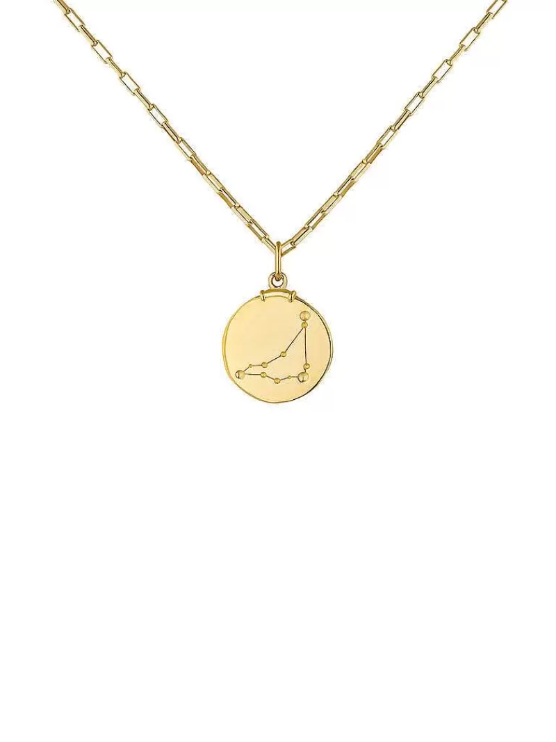 Aristocrazy Charms De Horóscopo-Charm Capricornio De Plata 925 Banada En Oro Amarillo De 18K