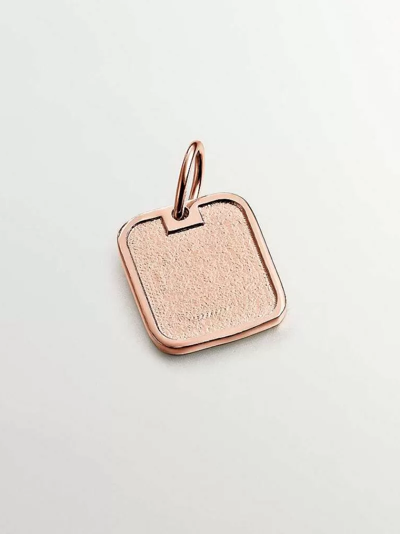 Aristocrazy Charms De Plata-Charm De Plata 925 Banada En Oro Amarillo De 18K Con Numero 4