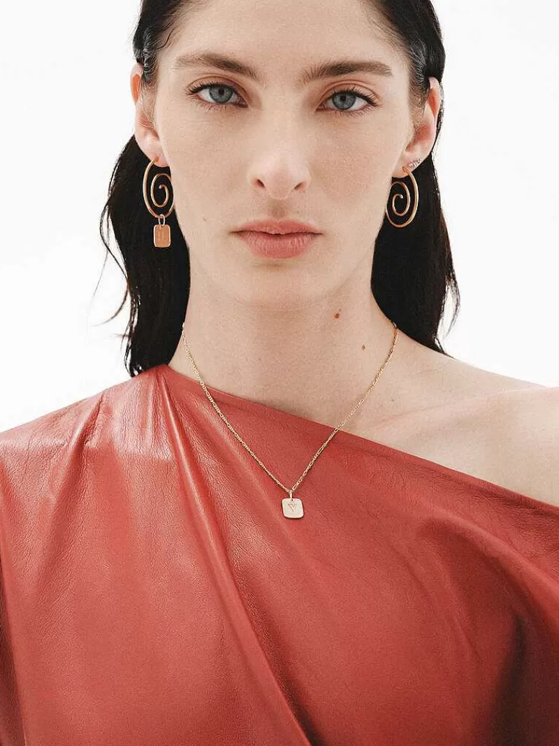 Aristocrazy Charms De Plata-Charm De Plata 925 Banada En Oro Rosa De 18K Con Numero 2
