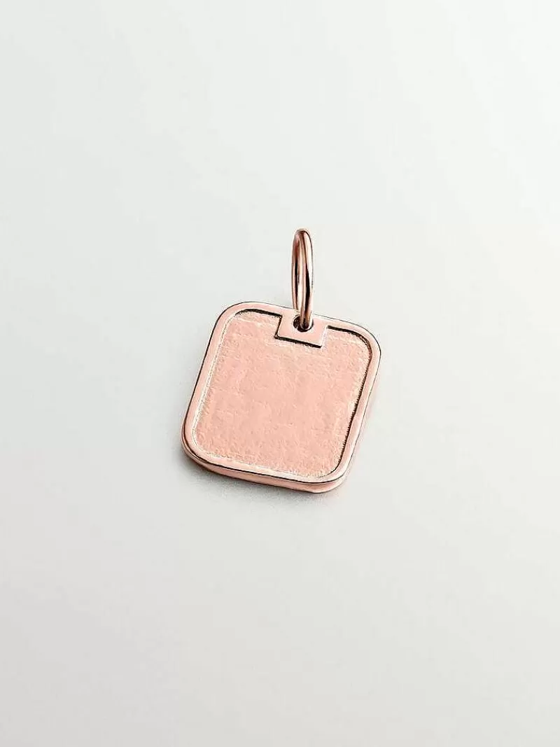 Aristocrazy Charms De Plata-Charm De Plata 925 Banada En Oro Rosa De 18K Con Numero 3