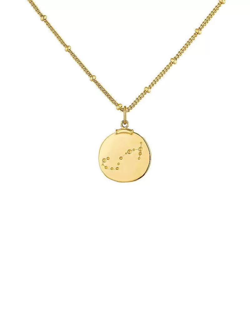 Aristocrazy Charms De Horóscopo-Charm Escorpio De Plata 925 Banada En Oro Amarillo De 18K