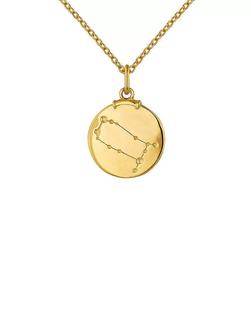 Aristocrazy Charms De Horóscopo-Charm Geminis De Plata 925 Banada En Oro Amarillo De 18K
