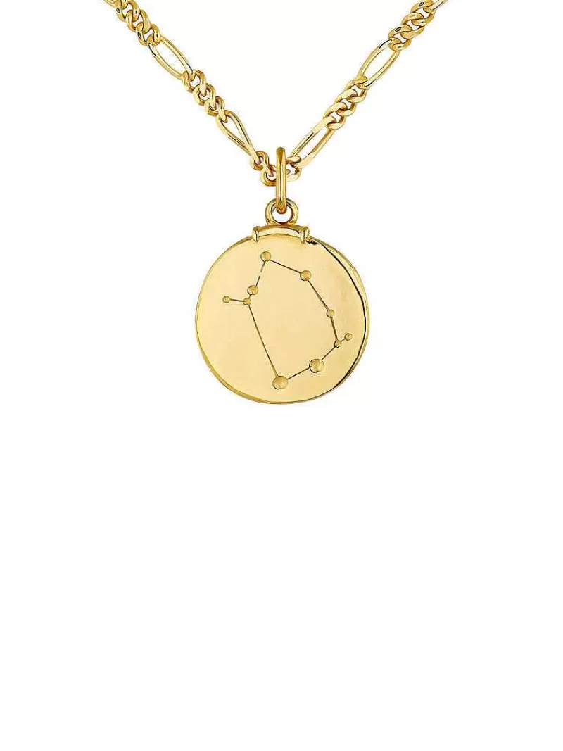 Aristocrazy Charms De Horóscopo-Charm Ofiuco De Plata 925 Banada En Oro Amarillo De 18K
