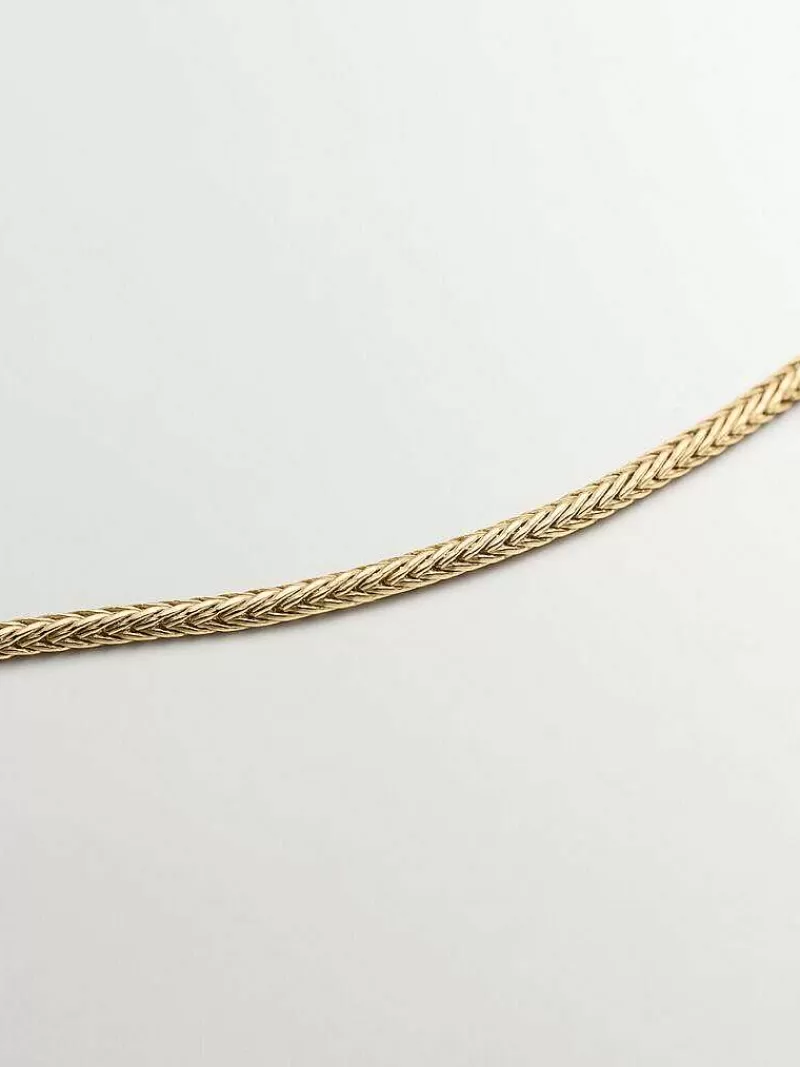 Aristocrazy Collares De Plata-Colgante Circular Grande De Plata 925 Banada En Oro Amarillo De 18K Con Relieve