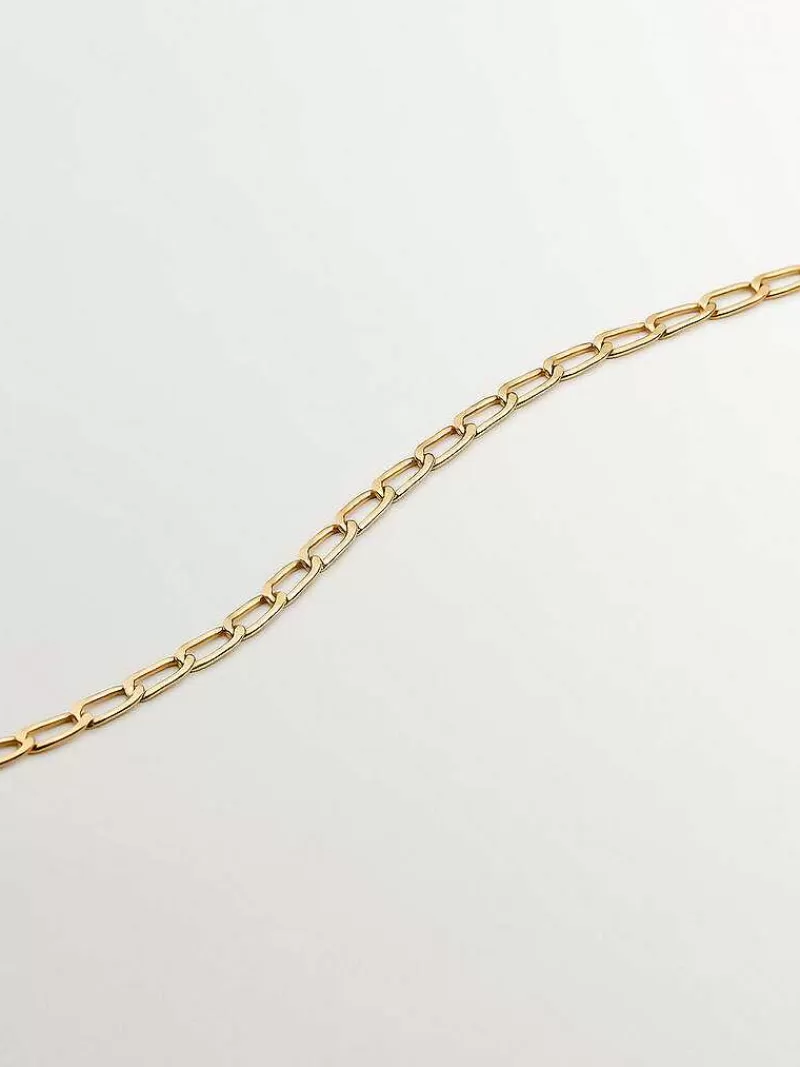 Aristocrazy Collares De Plata-Colgante De Plata 925 Banada En Oro Amarillo De 18K Con Cruz Y Topacio Blanco