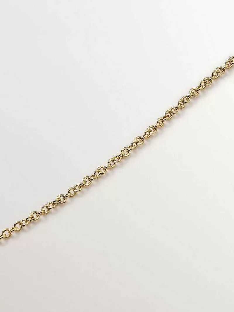 Aristocrazy Collares De Plata-Colgante De Plata 925 Banada En Oro Amarillo De 18K Con Serpiente
