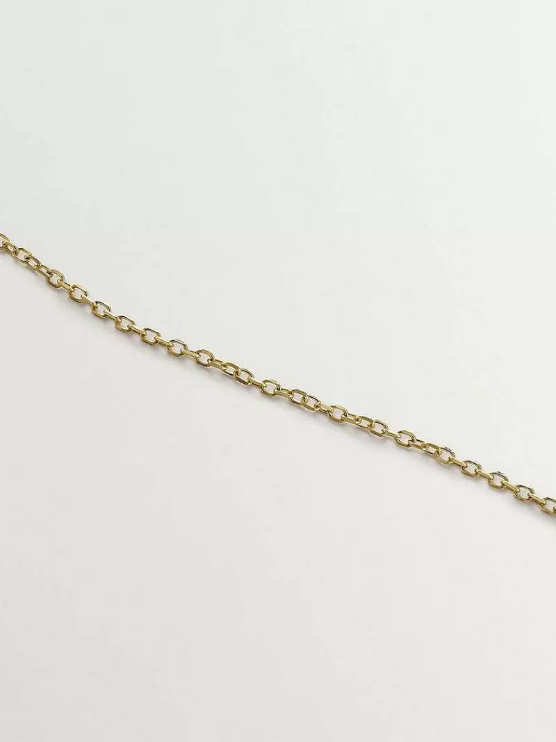 Aristocrazy Collares De Plata-Collar De Oro Amarillo De 9K Con Zafiro, Esmeralda, Rubi Y Diamantes