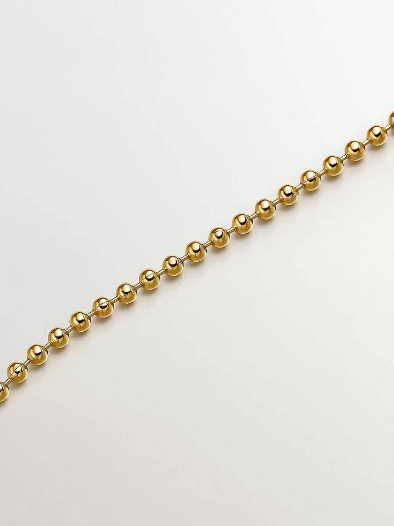 Aristocrazy Collares De Plata-Collar De Plata 925 Banada En Oro Amarillo De 18K Con Amatista Morada Y Agata Rosa